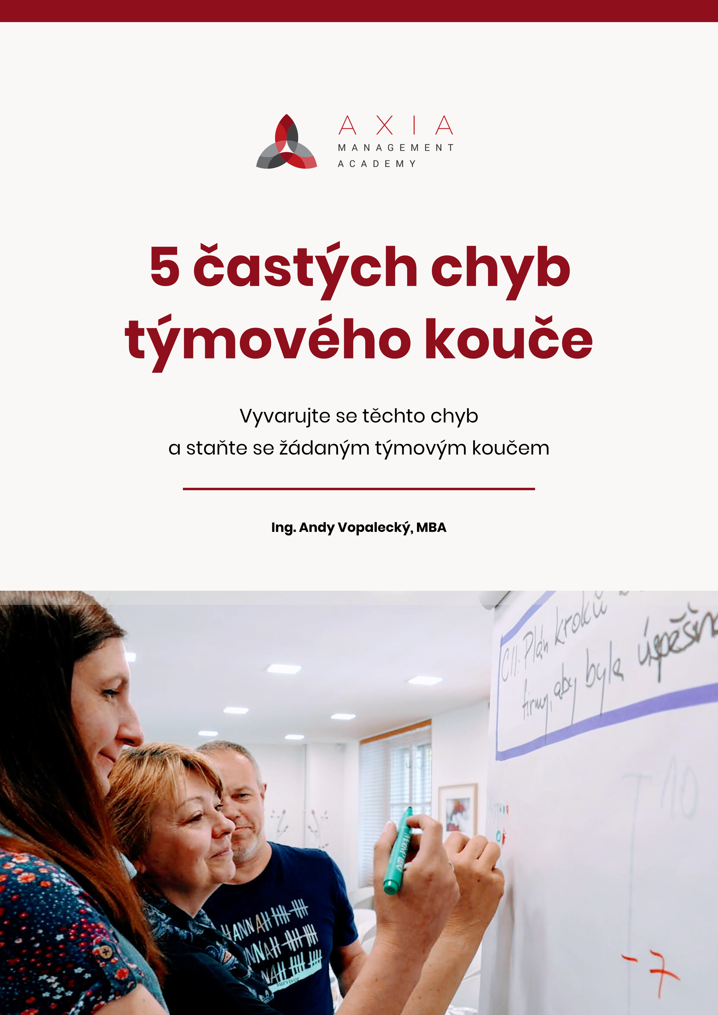 Axia e-book - 10 důvodů, proč stojí za to stát se koučem